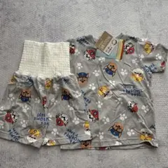 パウパトロール ベビー半袖パジャマ 80cm