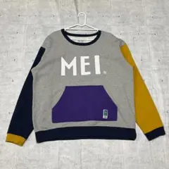 MEI coen 別注 クレイジーパターン スウェットトレーナー マルチカラー