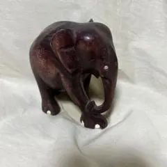 象 置物 木彫り オブジェ