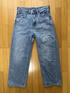 GU バギージーンズ　30 ブルーのサムネイル