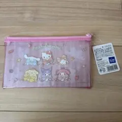 サンリオキャラクター 透明ポーチ
