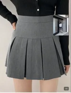 SHEIN スカート ライトグレー