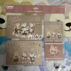 ディズニー　サークルオブフレンドシップ　ポストカード　グリーティングカード