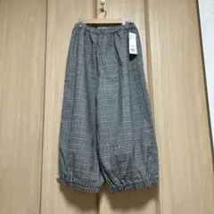 新品未使用　sm2 裾ギャザーバルーンパンツ