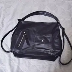 2wayホーボーバッグ ショルダーバッグ ブラック