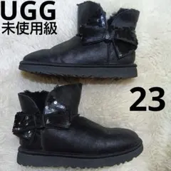 UGG×JIMMY CHOO ムートンブーツ 星型 スタッズ ブラック 23cm - メルカリ