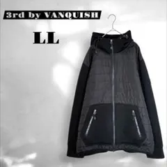 【サードバイヴァンキッシュ】アウター 上着 黒 ブラック 大きいサイズ LL