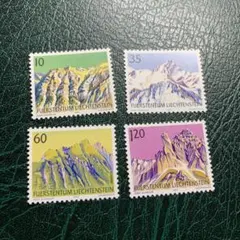 73546セール現品限　外国切手　リヒテンシュタイン発行レター3種揃 73546セール現品限 外国切手 リヒテンシュタイン発行レター3種揃