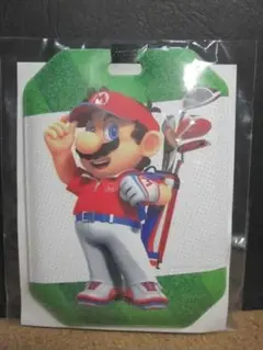 ◎マリオゴルフ スーパーラッシュ：ラゲッジタグ☆マイニンテンドー景品☆未使用品☆