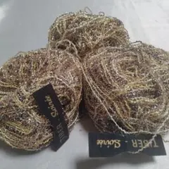 TIBER フランス製ラメ　MIXカラー　毛糸