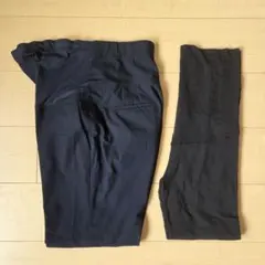 ユニクロ スマートアンクルマタニティパンツ マタニティレギンス L