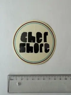 Cher shore シェルショア　ステッカー
