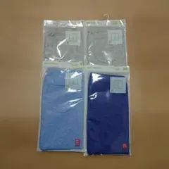 新品。未使用。UNIQLO。ドライレギンス。5分丈。4枚セット。80cm