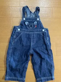 ミキハウス デニムオーバーオール 70サイズ