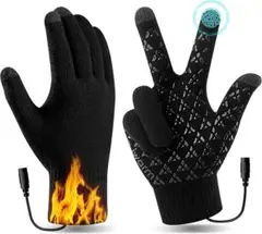 手袋 メンズ 防寒 速暖 電熱グローブ スマホ対応