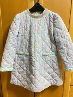 fafaフェフェ　花柄キルティングワンピース130センチ