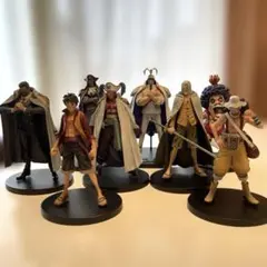 【ワンピース】　フィギュア　レイリー・ロジャー・ルフィ・ハンコック　5種セット ワンピース フィギュアセット ルフィ ギア5 ゾロ ハンコック まとめ