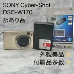訳あり SONY Cyber-Shot DSC-W170 付属品多数✨ 2026年最新】SONY DSC-W170の人気アイテム - メルカリ