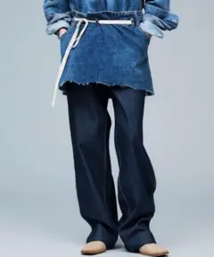 JOHNBULL デニムレイヤーラップスカートのサムネイル