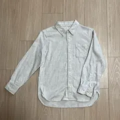無印良品　ボタンダウンシャツ　130