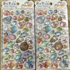 正規品　うるちゅるポップシール うみのいきもの　クラックス