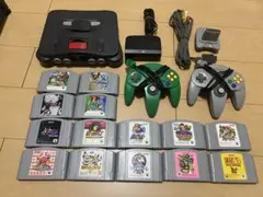 NINTENDO64 本体とゲームソフト14本セット