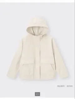 【GU】マウンテンパーカNTQ ナチュラル