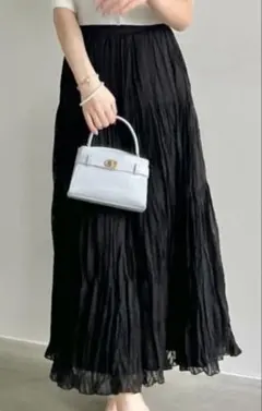 【新品】今期 ジャガードプリーツスカート