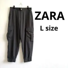 ZARA カーキカーゴパンツ
