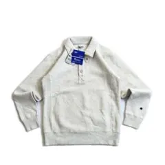 Champion リバースウィーブ ハーフスナップ スウェット 青タグ 裏起毛