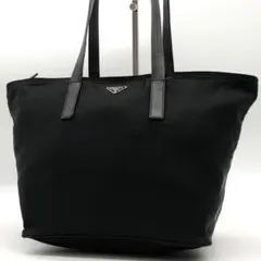 良品✨ PRADA プラダ ハンドバッグ 三角ロゴ ナイロン レザー 手提げのサムネイル