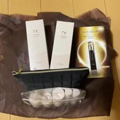 メナードTK ウオッシング2本トライアルセット 黒色ポーチ付き➕サンプル付き