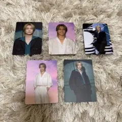 TravisJapan 陰ニモ日向ニモ トレカ 5種 松田元太