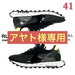26.5/イタリア製 /RUN OF ランオブ/ブラックマンバ/41サイズのサムネイル