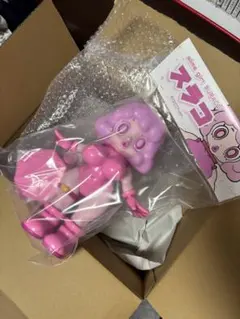 【人気ソフビ】完売　スライムガール　スラコ　【未開封】　 ポリスブラックver ソフビ スラコ （ノーマルカラー）soft vinyl suraco normal color