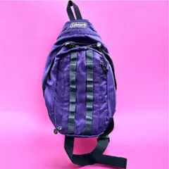 Coleman ワンショルダーバッグ　メンズ　パープル