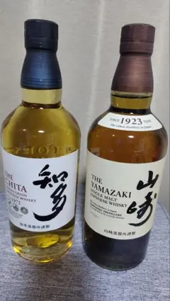 サントリー ウイスキー 山崎12年 知多 2本セット - メルカリ