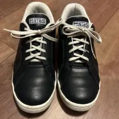MaTeS マテス レザースニーカー ネイビー 26.5cm スペイン製 本革のサムネイル