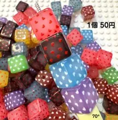 ♢ビーズ♢ハート♢スクエア♢カスタムボールペン♢ビーズボールペン♢