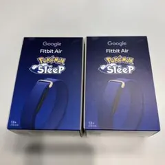 新品未開封　2個　Google Fitbit Air Pokémon Sleep