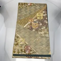 PD27 六通袋帯 国宝 姫路城風景 引箔 刺繡 絹製 - メルカリ