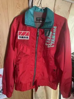 YAMAHA TEAM バイクジャケット ナイロンジャケット 【希少】 YAMAHA チームヤマハ レーシング ナイロンジャケット A2TY10-1E