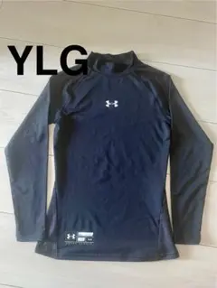 UNDER ARMOUR アンダーシャツ ブラック YLGのサムネイル
