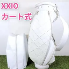 XXIO ゼクシオ ゴルフ レディース キャディバッグ カート式 ホワイトのサムネイル