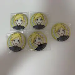 鏡音レン　缶バッジ　プロセカ　あんスタ　コラボ　グリ缶