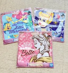 一番くじ　Ｆ賞　ディズニープリンセス ハンドタオル 3枚セット
