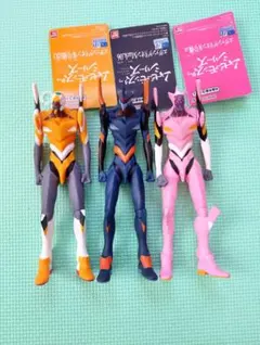 ムービーモンスターシリーズ　ヱヴァンゲリヲン新劇場版　フィギュア　3体