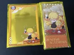 鬼滅の刃　我妻善逸　中国限定 非遺シリーズ アクリルチケット　クリアカードのサムネイル