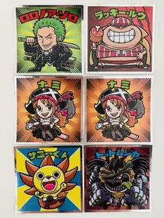 ビックリマンチョコ　ワンピースマンチョコ　シール