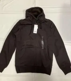 ユニクロ レディース ボアスウェットフルジップパーカー サイズS